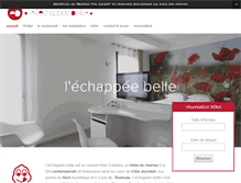 Tablet Screenshot of echappee-belle.fr
